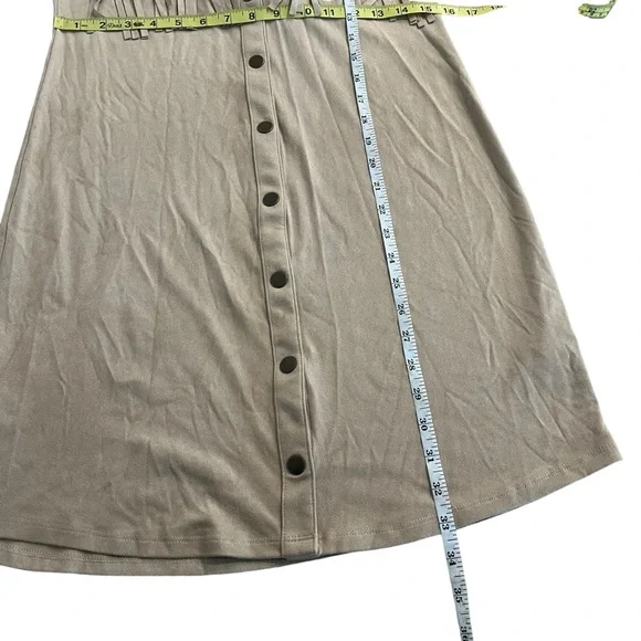 Idyllwind Women's Jonquil Faux Suede Fringe  Shirt Dress Western Cowgirl Tan XS - Picture 4 of 15